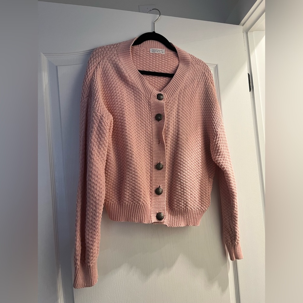 Light pink cardigan